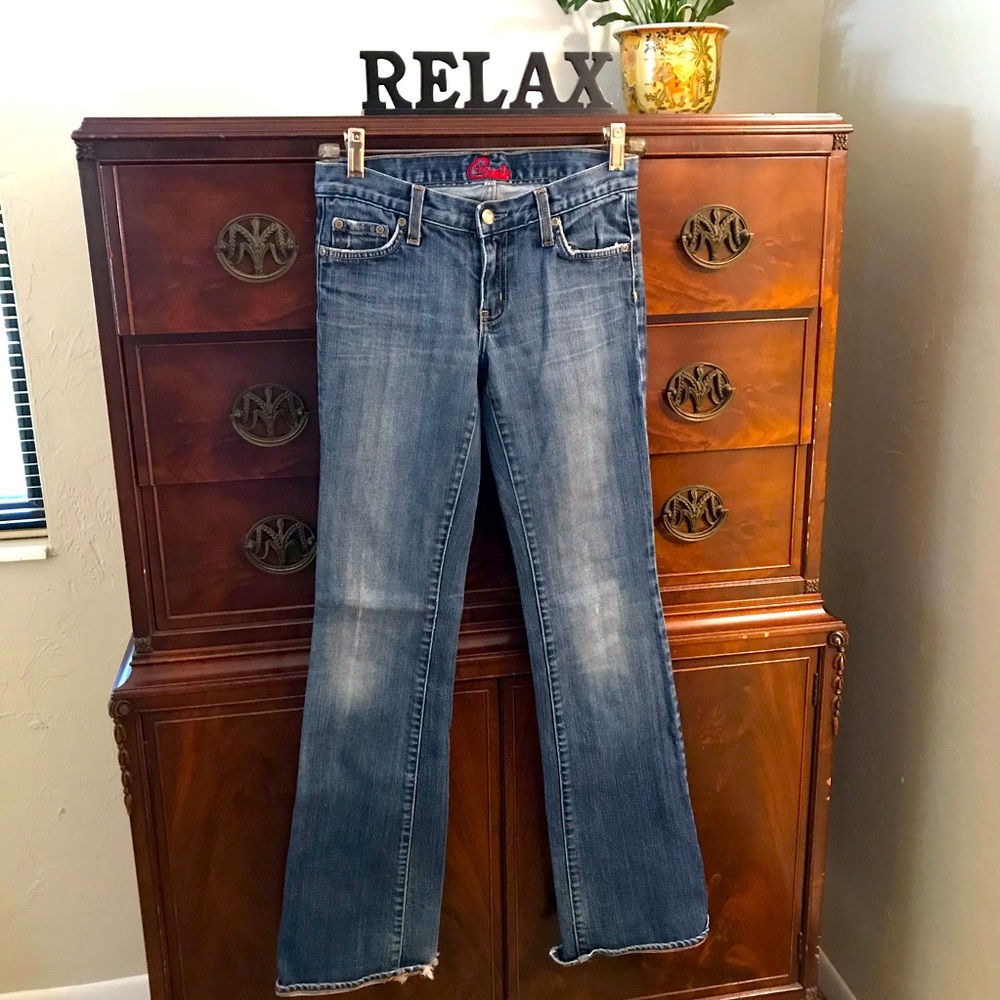 SOLD* Blue Cult Vintage Boot Leg Denim Jeans 26